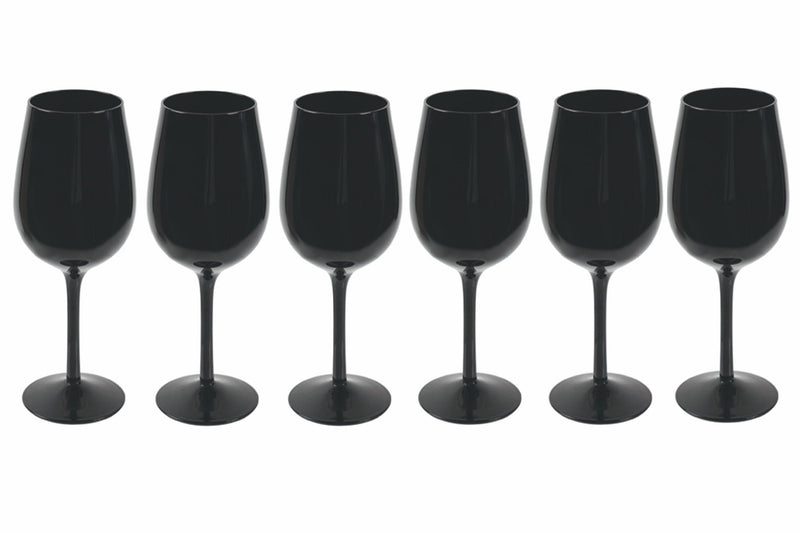 Set 6 Calici in Vetro 450 ml Villa d'Este Home Tivoli Happy Hour Shiny
