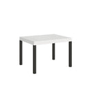 Tavolo Allungabile 110-194x70x77 cm Everyday Bianco Frassino e Antracite