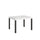 Tavolo Allungabile 120-204x80x77 cm Everyday Bianco Frassino e Antracite