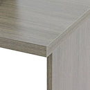 Scrivania 1 anta e 1 vano portaoggetti 100x50x75 cm in Legno Rovere Scuro