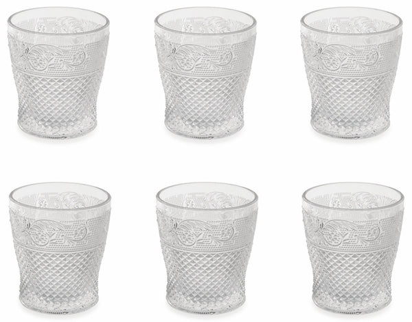 Packung mit 6 Wassergläsern aus Glas Villa d'Este Home Tivoli Prisma prezzo