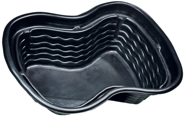 Tiefgezogener künstlicher Teich aus PE 157 x 125 x 54 cm 500 Liter Schwarz online