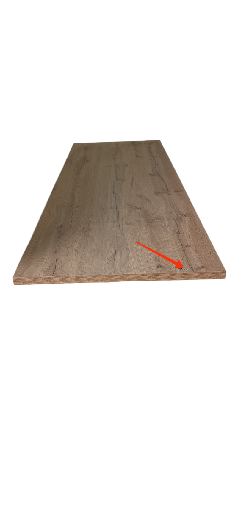 Scrivania con 2 Ripiani 180x60x77,5 cm Esse Quercia Wotan Seconda Scelta