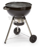 Barbecue a Carbone Carbonella 73,5x64x106,5 cm in Acciaio Nero