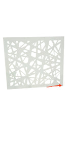 Copri Condizionatore 96x52x82 cm in Alluminio Glam L Bianco Seconda Scelta