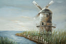 Dipinto su Tela Mulino 120x3,7x80 cm in Alluminio Plastica e Canvas