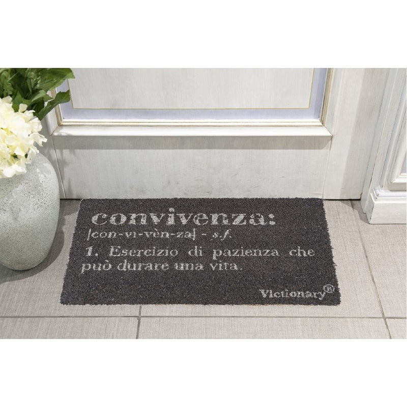 Zerbino "convivenza" 70x1,5x40 cm in Cocco e PVC VdE Tivoli 1996 