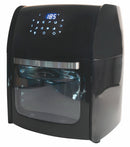 Friggitrice Elettrica ad Aria 4 in 1 1800W 12 Litri 8 Programmi Kooper Nera