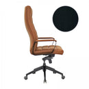 Poltrona direzionale da ufficio 67x52x126/132 cm Murano nero