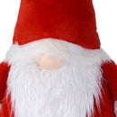 Pupazzo Gnomo in Tessuto rosso cm 55x43xh156