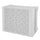 Copri Condizionatore da Esterno Medium 100x54/60x85 cm in Acciaio Zincato Bianco