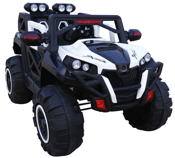 online Elektroauto für Kinder 12V Kidfun Offroad 4x4 Weiß