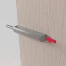 Set 10 Chiudiporta Regolazione 80 mm Ammortizzata in Tecnoplastica Emuca 