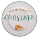 Set 4 Piattini Dolce Ø19x1,5 cm in New Bone China VdE Tivoli 1996 Le Travisate Bianco