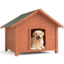Cuccia per Cani da esterno 89x84x76 cm Casa con Tetto Apribile in Legno      