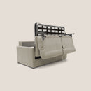 Divano Letto 3 Posti 196x102x97 cm in Tessuto Beige