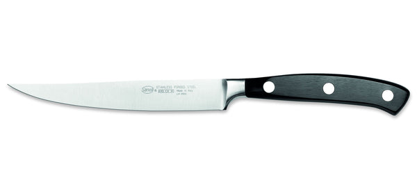 prezzo Professionelles Steakmesser glatte Klinge 12 cm geschmiedet Sanelli Ergoforge