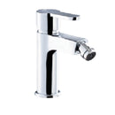 Rubinetto Miscelatore Monocomando Bidet in Ottone Lento Finitura Bianco