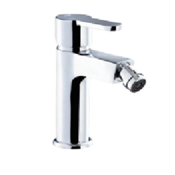 acquista Rubinetto Miscelatore Monocomando Bidet in Ottone Lento Finitura Bianco