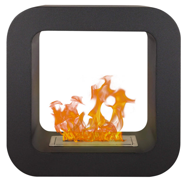 prezzo Bioethanol-Kamin für Tisch oder Boden 42x23 cm Qlima FFB4242 Schwarz