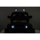 Macchina Elettrica per Bambini Fuoristrada Toyota Fj Cruiser 12V Telecomando Ruote in Gomma e Sedile in Pelle Nero e Mimetico