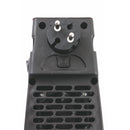 Mini Termoventilatore 500W 2 Velocità Kooper Ghibli Nero