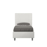 Letto Singolo Goya Bianco Varie Misure