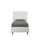 Letto Singolo Goya Bianco Varie Misure