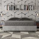 Letto Matrimoniale Nuamo Grigio Varie Misure