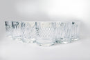 Set 6 Bicchieri Acqua 310 ml in Vetro Villa d'Este Home Tivoli Vintage