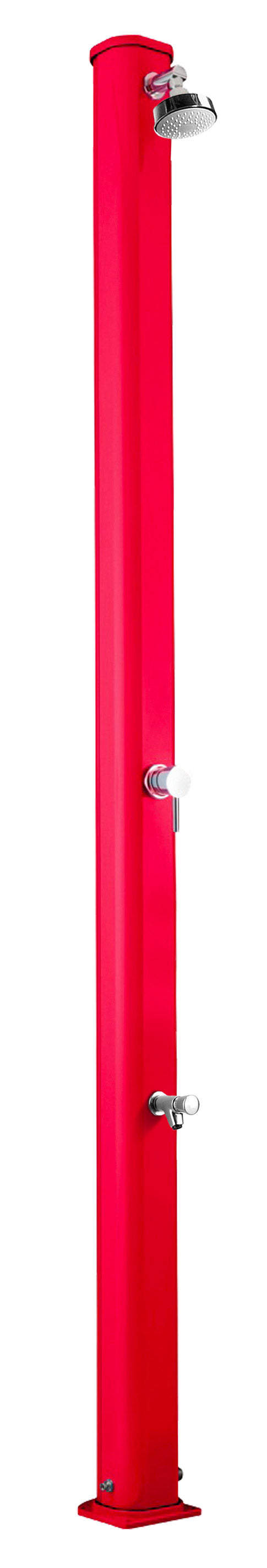 Doccia Solare da Giardino 25L Miscelatore e Lavapiedi Arkema Jolly S Cherry online