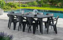 Tavolo da Giardino 235x98x74 cm in Resina Keter Lima 240 Antracite