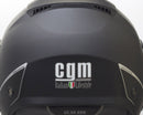 Casco Jet per Scooter Visiera Lunga CGM Illinois 129A Antracite Opaco Varie Misure