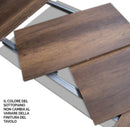 Tavolo Allungabile 160-420x90x77 cm Karamay Evolution Noce