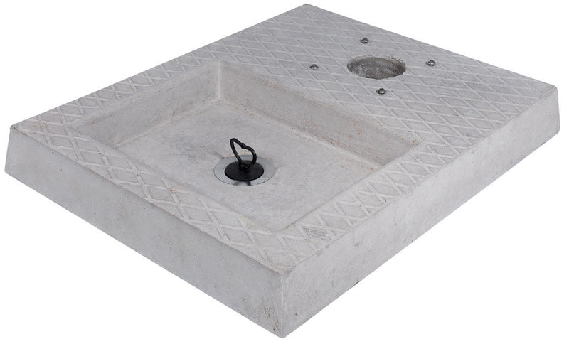 Base per Fontane 49x39x6 cm in Cemento Belfer 42/BSC/4