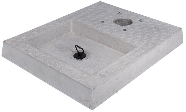 prezzo Base per Fontane 49x39x6 cm in Cemento Belfer 42/BSC/4