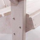 Poltrona da Giardino 72x90xH90 cm in Abete Bianco