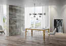 Tavolo Allungabile 120-224x90x80 cm Karamay Evolution Bianco Frassino
