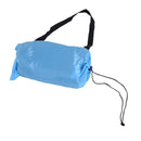 Air Sofa Lettino Gonfiabile Senza Pompa Blu 185x70x52 cm 