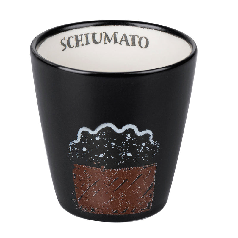 Set 8 Tazzine da Caffè Ø5x6 cm in Stoneware VdE Tivoli 1996 Un caffè come piace a me