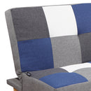 Divano Letto Clic Clac 80x176x92 cm in Tessuto Patchwork Patchwork 1