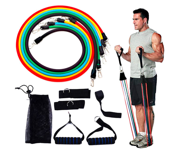 Satz Gummibänder 5 Widerstandsstufen Max. 13,6 kg acquista