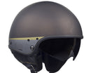 Casco Demi-Jet per Scooter CGM Granada 105G Marone Opaco Varie Misure