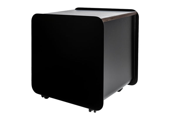 sconto Porta Pellet con Coperchio Effetto Legno 40x49x50 cm in Ferro Verniciato Grigio Martellato e Marrone