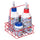 Menage Set Olio Aceto Sale e Pepe in Ceramica VdE Tivoli 1996 Los Cabos