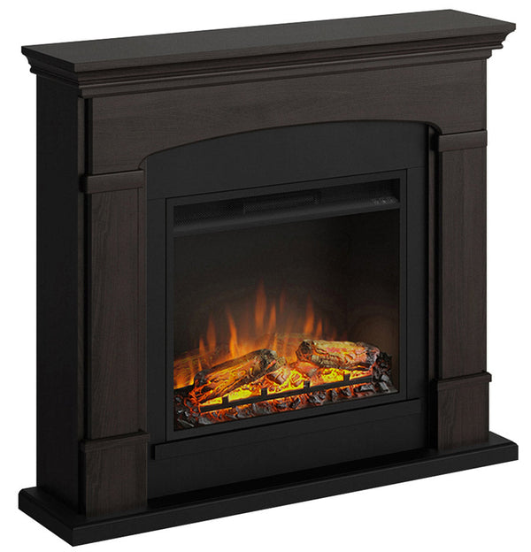 Elektrischer Bodenkamin Flammeneffekt 1500W Tagu Helmi Espresso Wenge acquista