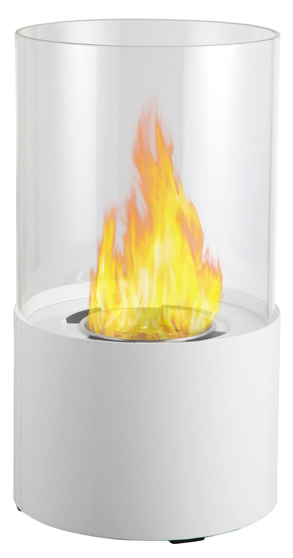 online Bioethanol Tischkamin Ø16x27cm Vannini Giotto Weiß
