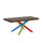 Tavolo Allungabile 140/244x90x77 cm Volantis Premium Noce