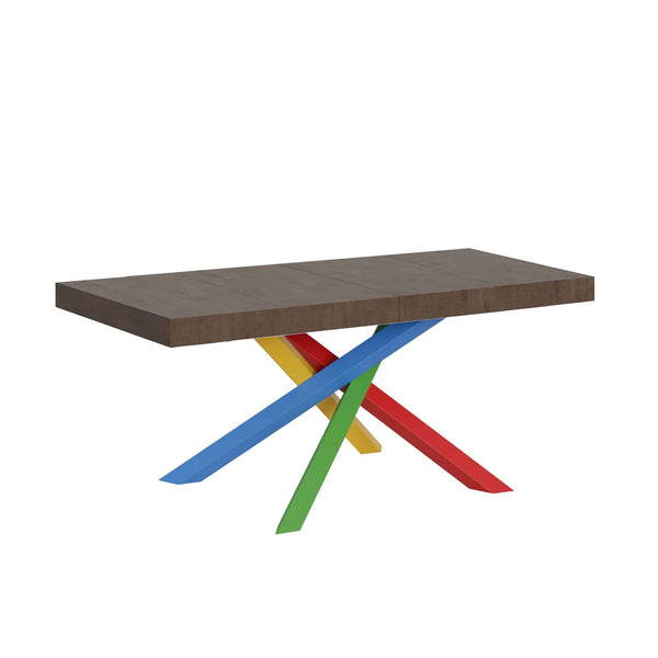 Tavolo Allungabile 120/224x90x77 cm Volantis Premium Noce sconto