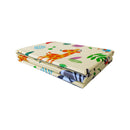 Tappeto Morbido per Bambini 120x90x0,8 cm Pieghevole Foresta Multicolore